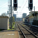 Schweizer-Eisenbahnen - Bahnhof Bern Stöckacker
