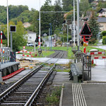 Schweizer-Eisenbahnen - Bahnhof La Brinaz