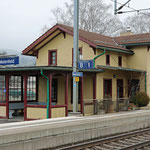 Schweizer-Eisenbahnen - Bahnhof Maienfeld
