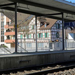 Schweizer-Eisenbahnen - Bahnhof Neuhausen Bad Bf