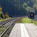 Schweizer- Eisenbahnen - Bahnhof Rümlingen