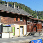 Schweizer-Eisenbahnen - Bahnhof Boltigen