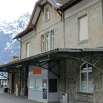 Schweizer-Eisenbahnen - Bahnhof Näfels-Mollis