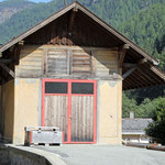 Schweizer-Eisenbahnen - Bahnhof Le Châtelard-Frontière