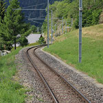 Schweizer-Eisenbahnen - Bahnhof La Médettaz