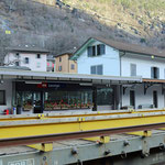 Schweizer-Eisenbahnen - Bahnhof Lavorgo