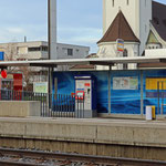 Schweizer-Eisenbahnen - Bahnhof Horn