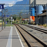 Schweizer-Eisenbahnen - Bahnhof Bex