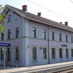 Schweizer-Eisenbahn - Bahnhof Allensbach