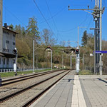 Schweizer-Eisenbahnen - Bahnhof Gümmenen