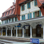 Schweizer-Eisenbahnen - Bahnhof Vallorbe