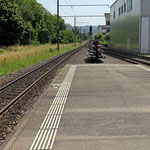 Schweizer-Eisenbahnen - Bahnhof Gränichen