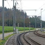 Schweizer-Eisenbahnen - Bahnhof Lüdem