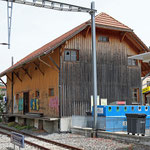 Schweizer-Eisenbahnen - Bahnhof Niederscherli