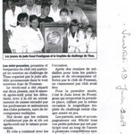 19 Juin 2009 (Midi Libre): Les jeunes pousses du Judo Kwaï à l'honneur