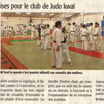 14 Avril 2012 (Midi Libre): Des Pâques japonaises au Judo Kwai