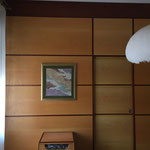 Roma, Ostia Lido: Angoli di una camera da letto - ispirazione Giappone - Boiserie in acero e ciliegio