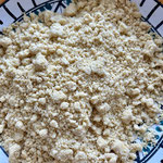 Texture de la pâte à makroud sans gluten après repos