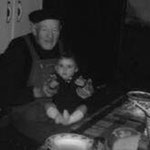 Christophe et son arrière grand-père