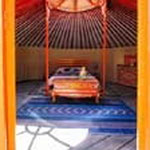 nigth in a yurt in france