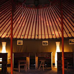 the kitchen yurt