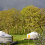 holidays on the farm: rent a yurt