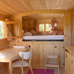 the gypsy-caravan on the farm