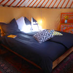 dans la yourte cocoon