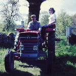 Jacques et Martine (emplacement de la roulotte)