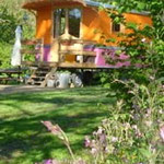 night in gypsy caravan