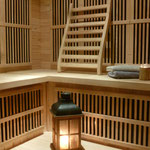 Yourte et sauna