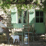 le gite rural : la terrasse