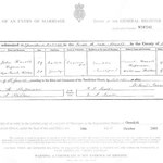 Marriage Certificate