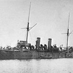 HMS Tauranga 1902 (same class as HMS Pallas)