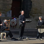 Orange, Théâtre Antique, with Annie Bélis, Nathalie Berland & Benoît Tessé, May 10th 2015