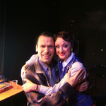 On the town, Paris, Théâtre du Châtelet, 2009, with Caroline O'Connor.