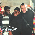 With Yoshi Itu, Gauz, Wilson Balda and Orlando Bass, Paris, February 3rd, 2015