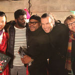 With Yoshi Itu, Gauz, Wilson Balda and Orlando Bass, Paris, Viaduc Café, February 3rd, 2015