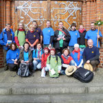 Ketzin, Gruppenbild beim Aufbruch