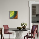 Ohne Titel 100 ( Regenbogen 50 x 50 x 3,8)