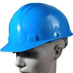 Model #101 Economic Style HDPE Safety Helmet Both with CE & UKCA Certificates