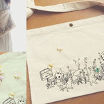 コラボバッグ with La Ronde Des Fees（ラロンドデフェ）: collaboration bag with La Ronde Des Fees