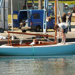 zum ersten mal im Wasser, nach langer Zeit.