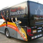 Bus Hand ball club Aix en Provence (Maquette Icone com) 