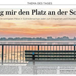 Thema des Tages Göttinger Tageblatt / Eichsfelder Tageblatt: Sonnenaufgang am Seeburger See