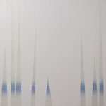 Prześwit, 100 x 150 cm, akryl na płótnie, 2022