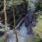 Blick in die Klamm