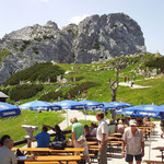 Terrasse an der Bergstation Osterfelderkopf