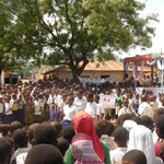 nauguration ceremony for 16 day´s campaign against gender violation in Kihurio