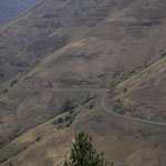 Winding road in NE oregon
